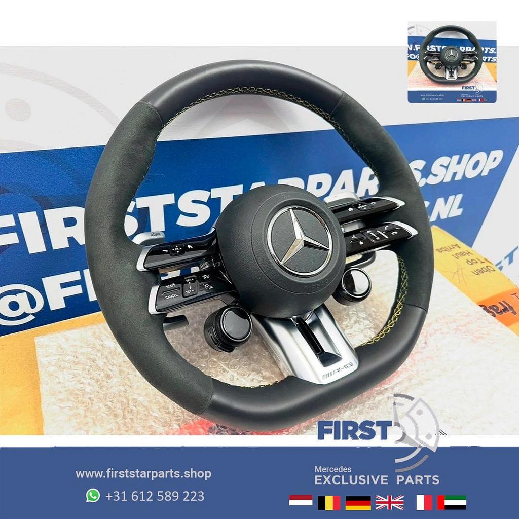 2025 Mercedes C63 CLE63 E63 GLC63 GLE63 S63 AMG STUUR W206 W, Auto-onderdelen, Besturing, Gebruikt, -, Ophalen of Verzenden, -