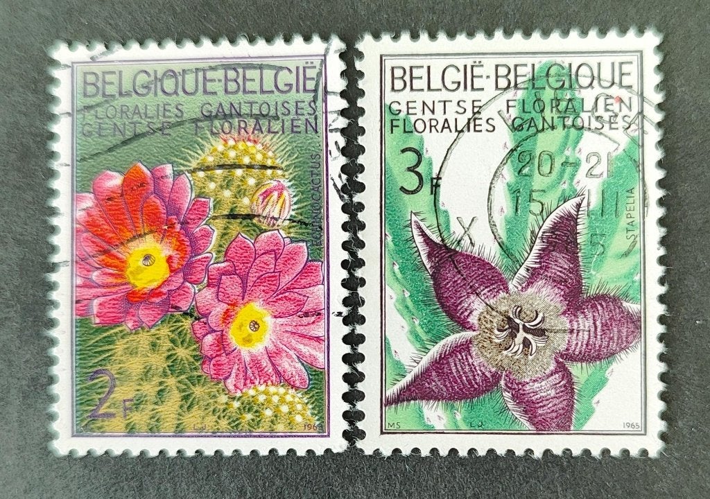 Belgie 0806003 bloemen, Verzenden, Gestempeld, Frankeerzegel, Overig