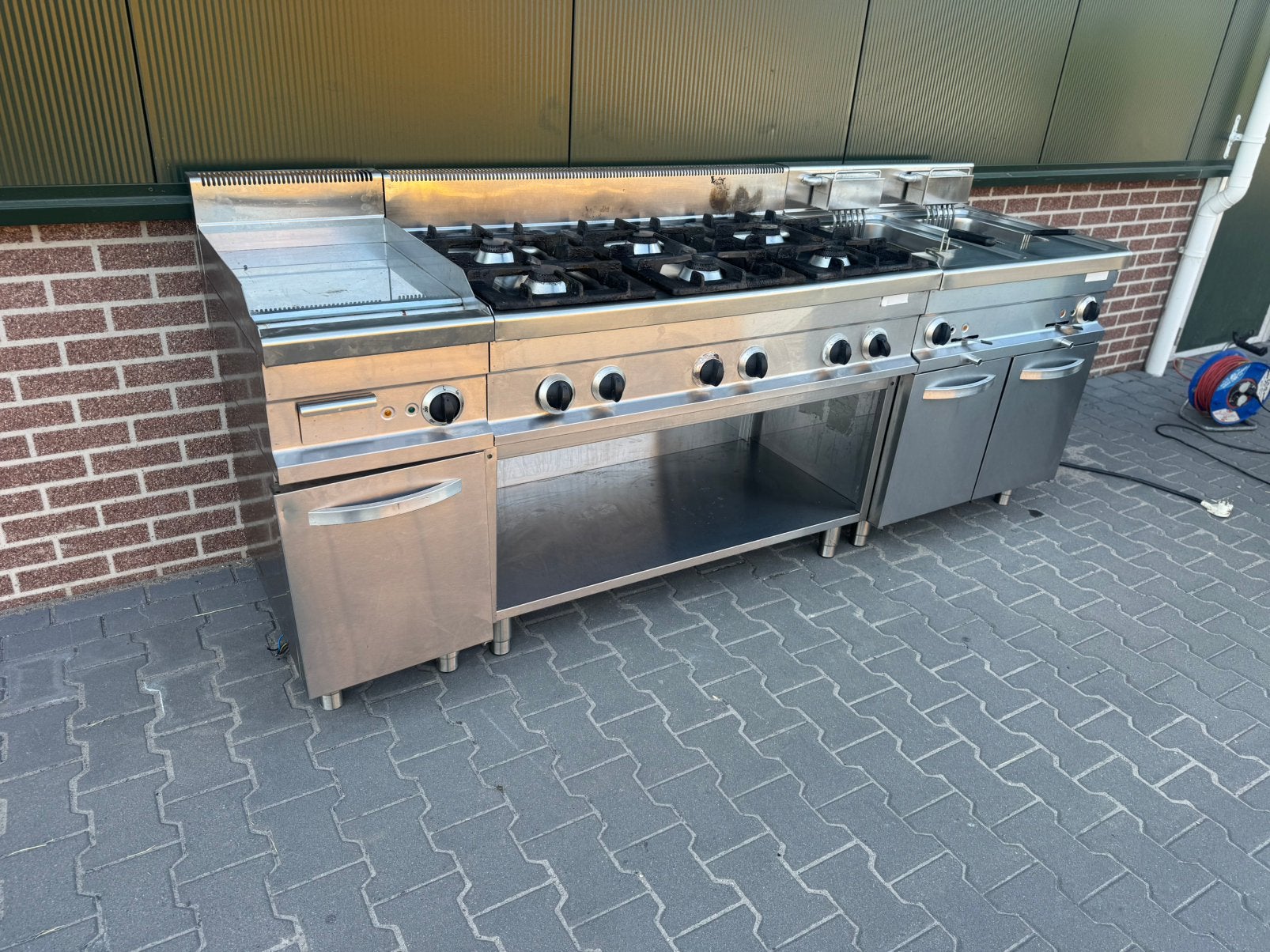 Complete Professionele Horeca Kooklijn, Ophalen of Verzenden, Fornuis, Frituur en Grillen