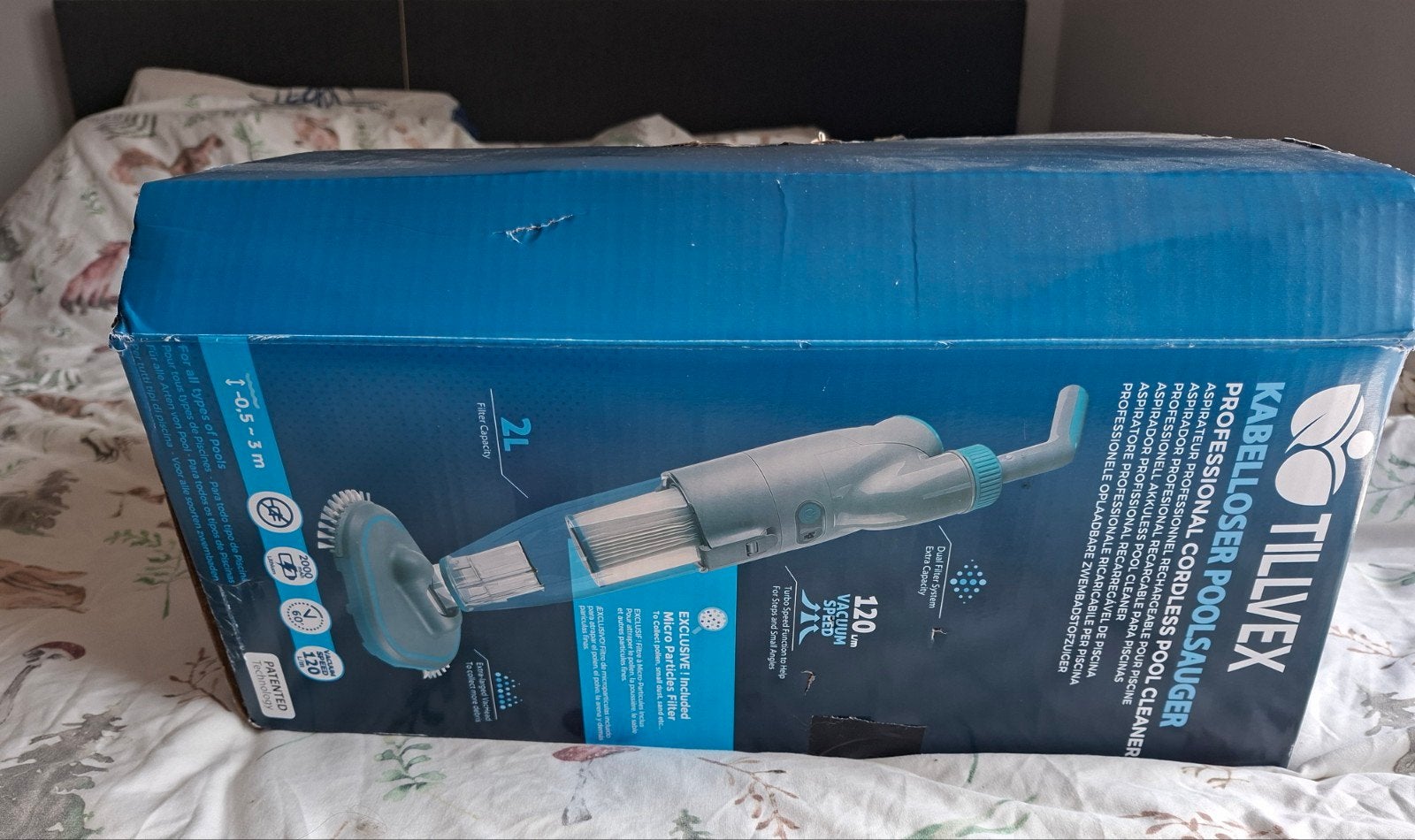Waterstofzuiger Tillvex €25, Ophalen, Nieuw, Reinigingsmiddel