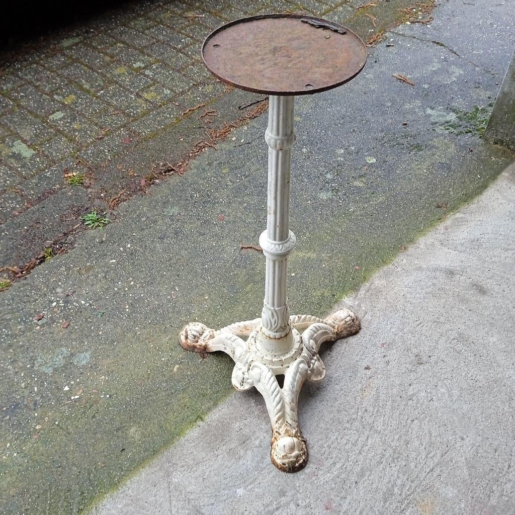 Gietijzeren tafel poot, Ophalen, Gebruikt