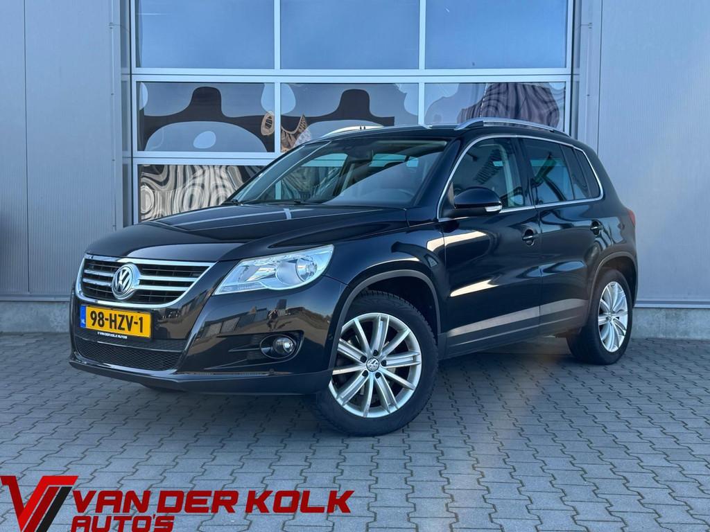 Volkswagen Tiguan 2.0 TSI Track&Field 4Motion | Leder | Crui, Auto's, Gebruikt, 4 cilinders, Zwart, Bedrijf