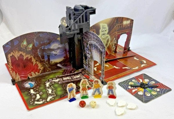 MB bordspel Spookslot gezelschapsspel compleet vintage 1980s, Coolsingel 104, 3011 AG Rotterdam, Netherlands, MB Spellen, Verzenden