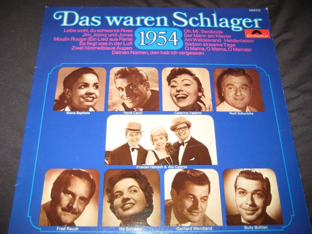 LP, Das waren Schlager 1954, Ophalen of Verzenden, Zo goed als nieuw, LP