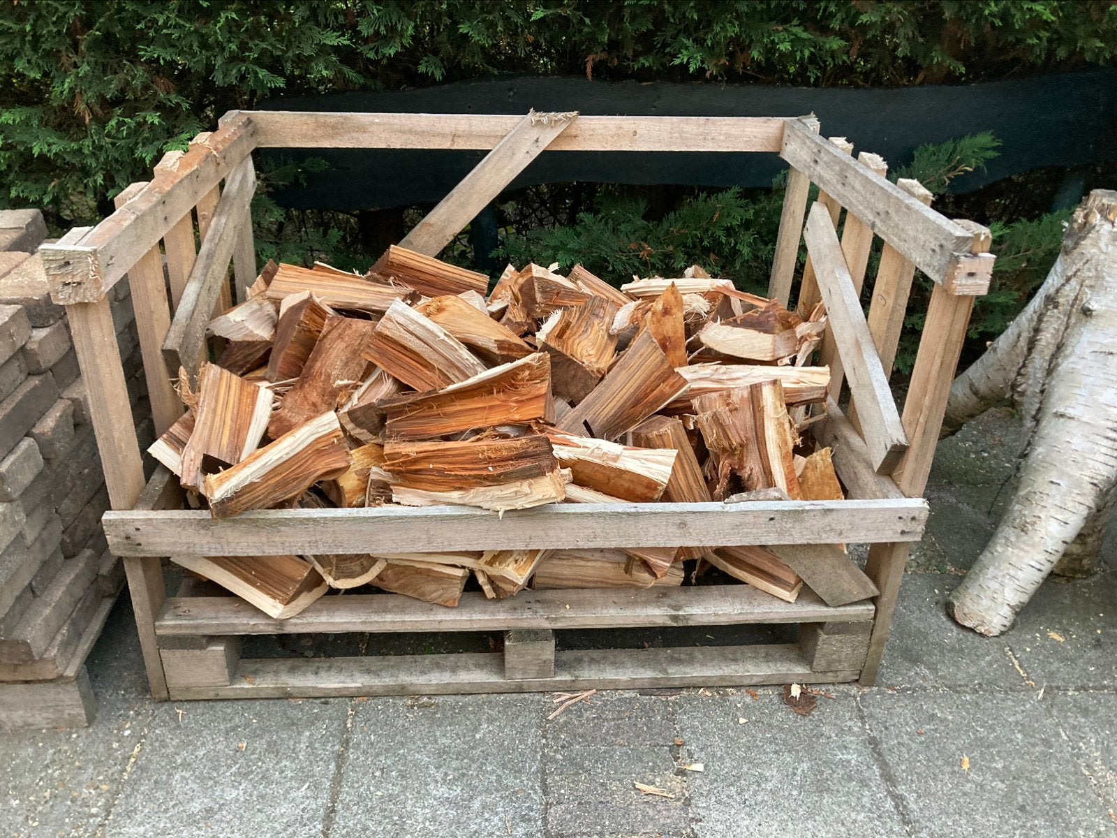 Gekloofd haardhout 0,5 kuub, Minder dan 3 m³, Ophalen of Verzenden