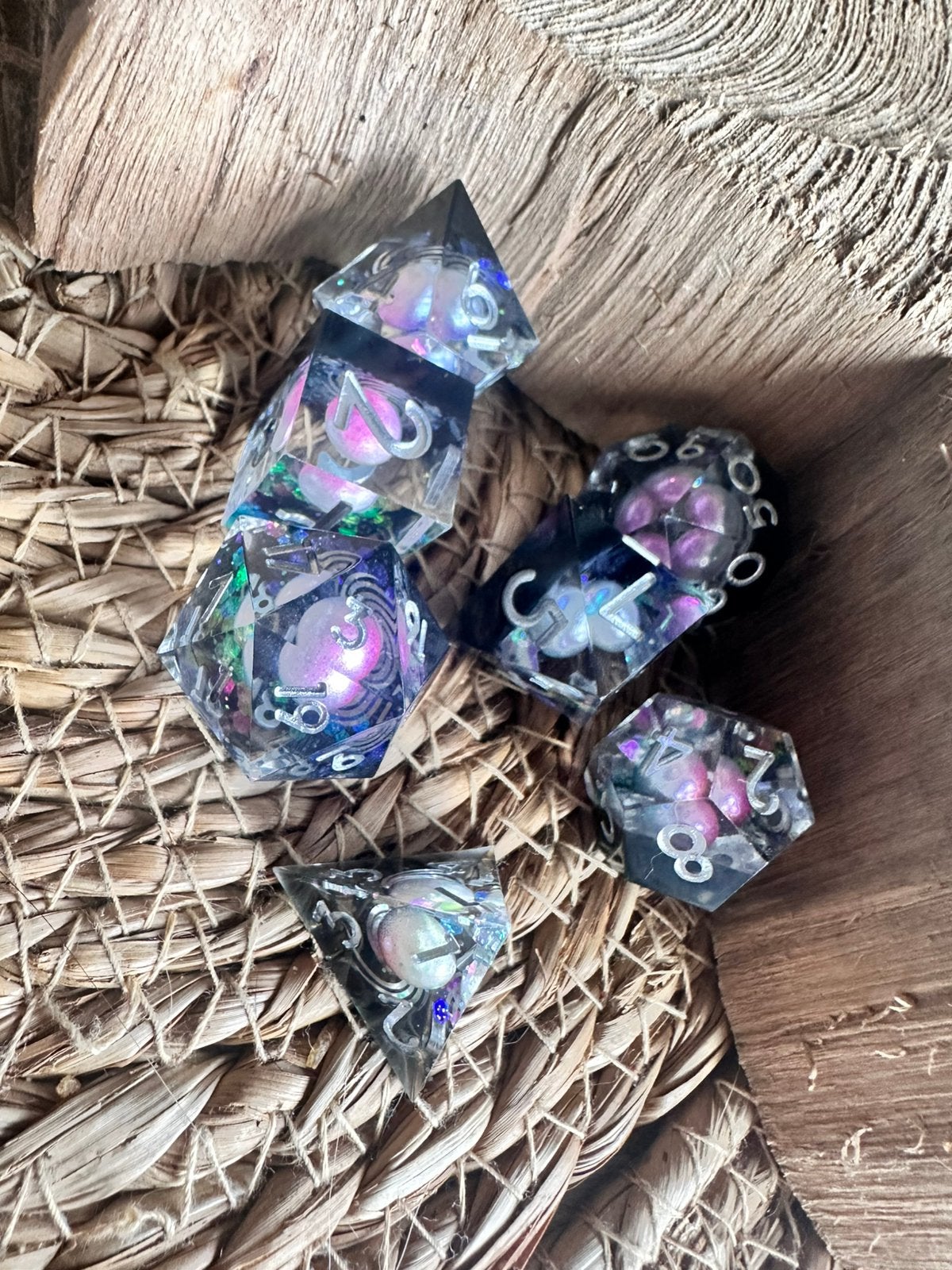 DND dice / universum / dobbelstenen / D&D / RPG / Nieuw, Ophalen of Verzenden, Nieuw