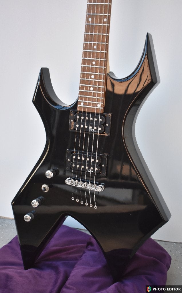 Linkshandige BC Rich Warlock, Ophalen, Gebruikt, Solid body, Overige merken
