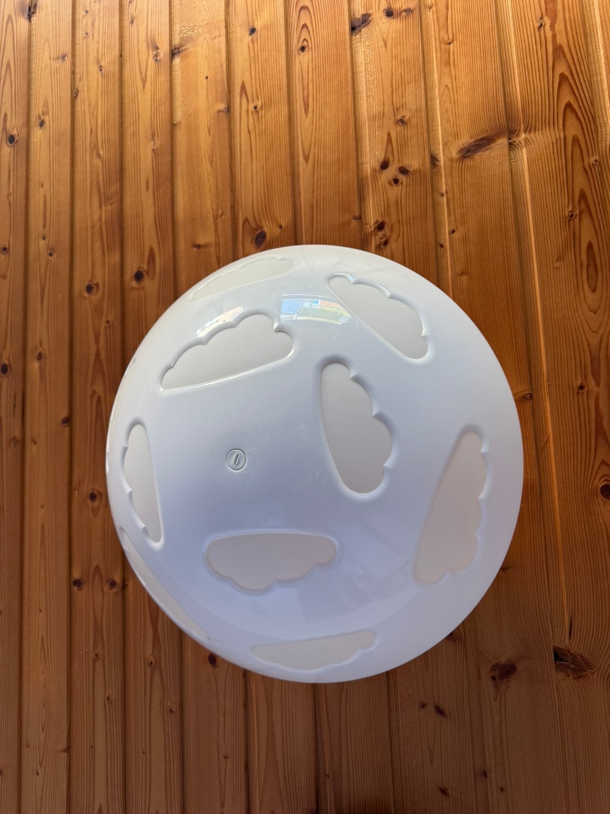 Plafond lamp ikea wolkenmotief, Ophalen