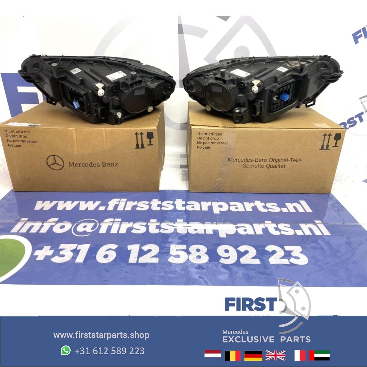 W118 CLA 35 45 AMG LED KOPLAMP MULTIBEAM LINKS 2019-2021 ORI, Gebruikt, -, Ophalen of Verzenden, -