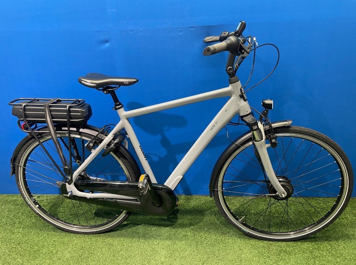 Giant Ease-e+ (accu Keuze) Heren Grey 55cm L, Fietsen en Brommers, Elektrische fietsen, Ophalen, Gebruikt, -, -