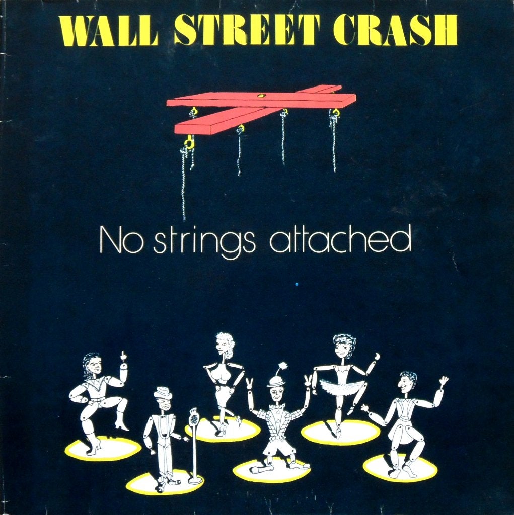 Wall Street Crash - NO STRINGS ATTACHED @1988, LP, Pop, Ophalen of Verzenden, Zo goed als nieuw