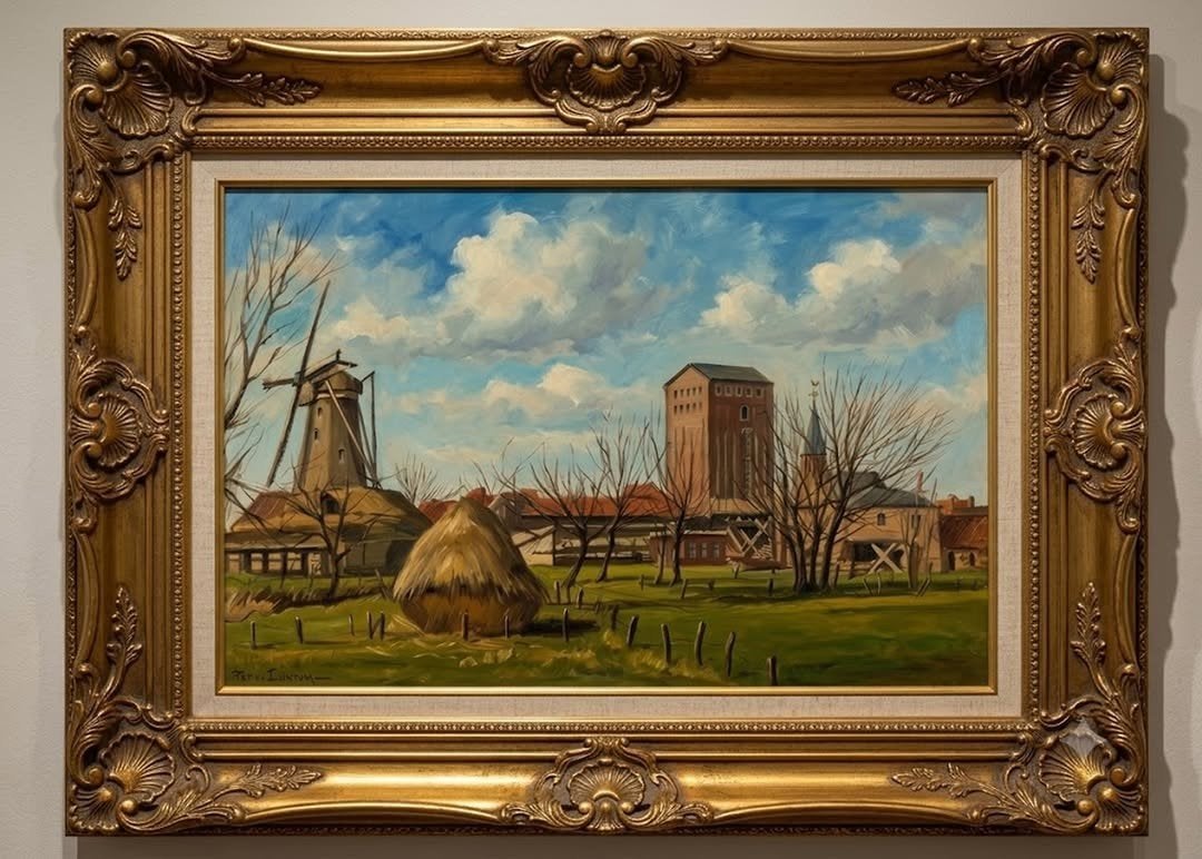 Gezocht schilderijen, aquarellen van Piet te lintum, Antiek en Kunst, Kunst | Schilderijen | Klassiek, Ophalen