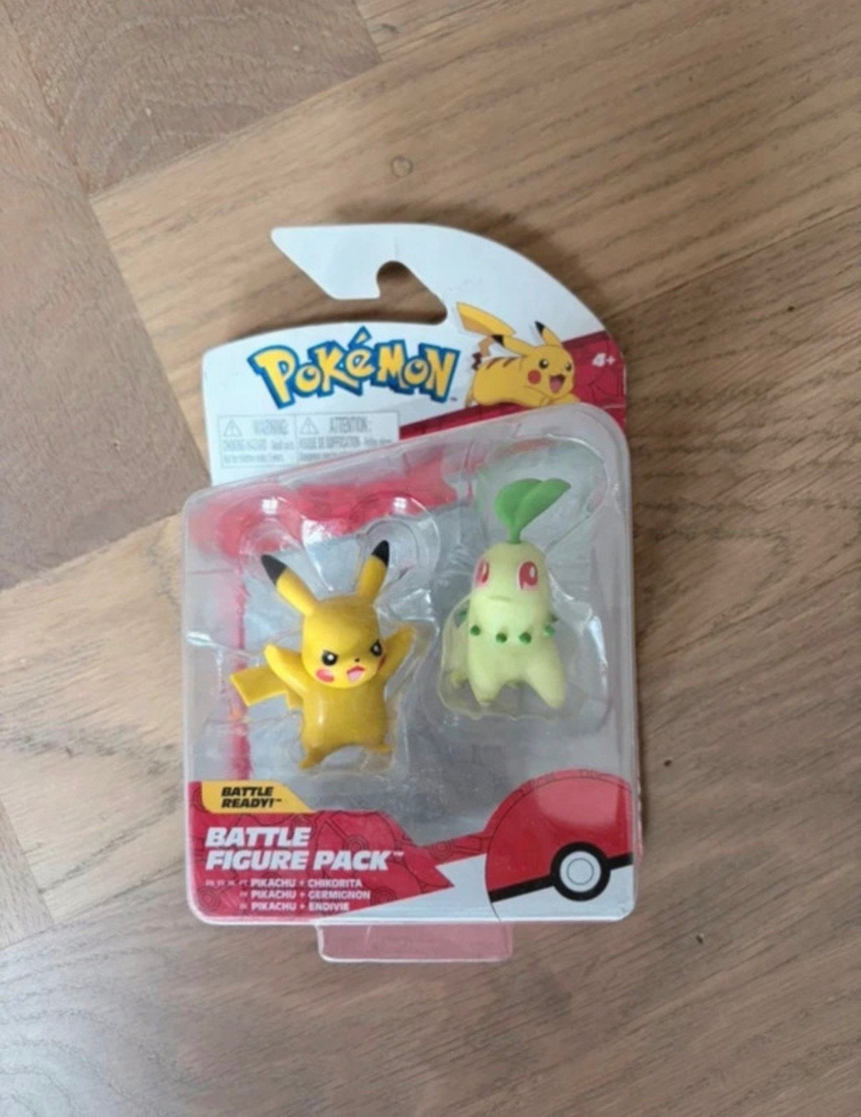 Pokemon Battle Figure Pack Pikachu | Chikorita, Verzamelen, Ophalen of Verzenden, Nieuw