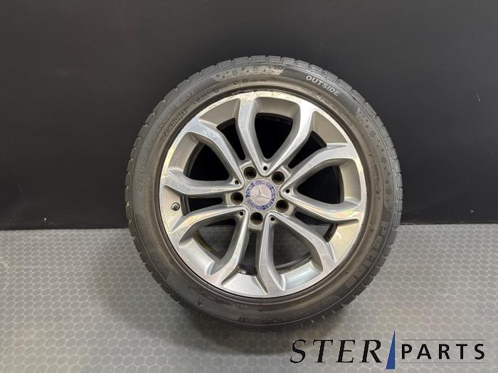 Velgen set + winterbanden van een Mercedes C-Klasse, Auto-onderdelen, Gebruikt, -, -, Ophalen of Verzenden