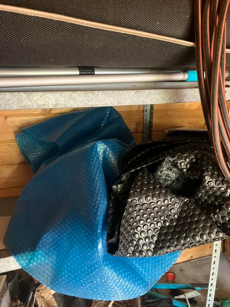 Solar doek zwembad rond 305cm, Ophalen, Zo goed als nieuw, Afdekzeil