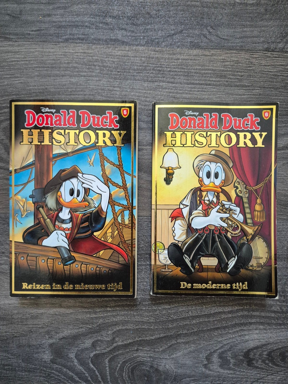 Donald duck history pockets nrs 5 en 6, stukprijs vanaf, Boeken, Meerdere stripboeken, Ophalen of Verzenden, Gelezen