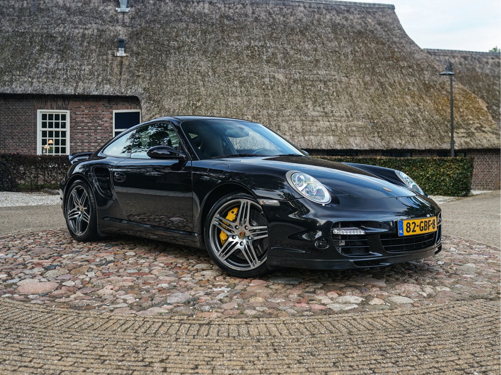 Porsche 911 [997] 3.6 Turbo Coupé Tiptronic l Ceramic l Spo, Auto's, Automaat, Gebruikt, Zwart, 1595 kg