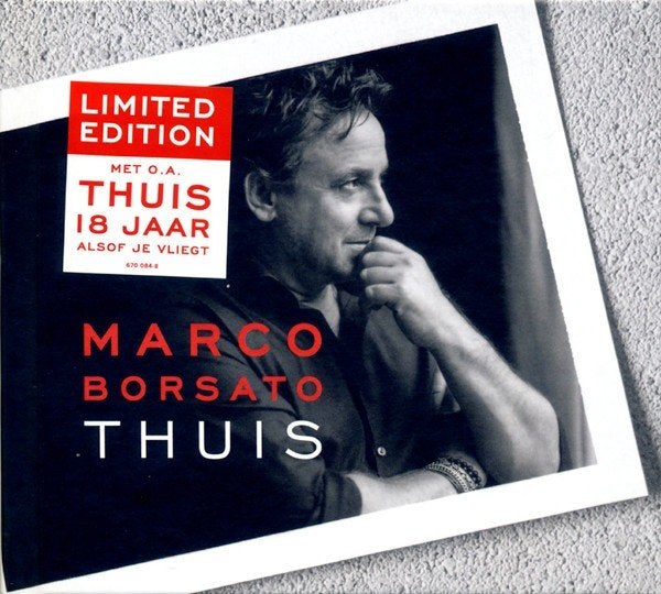 Marco Borsato Thuis Limited Edition CD - Nieuw in verpakking, Inclusief boekje, Ophalen of Verzenden, Nieuw in verpakking, Volksmuziek
