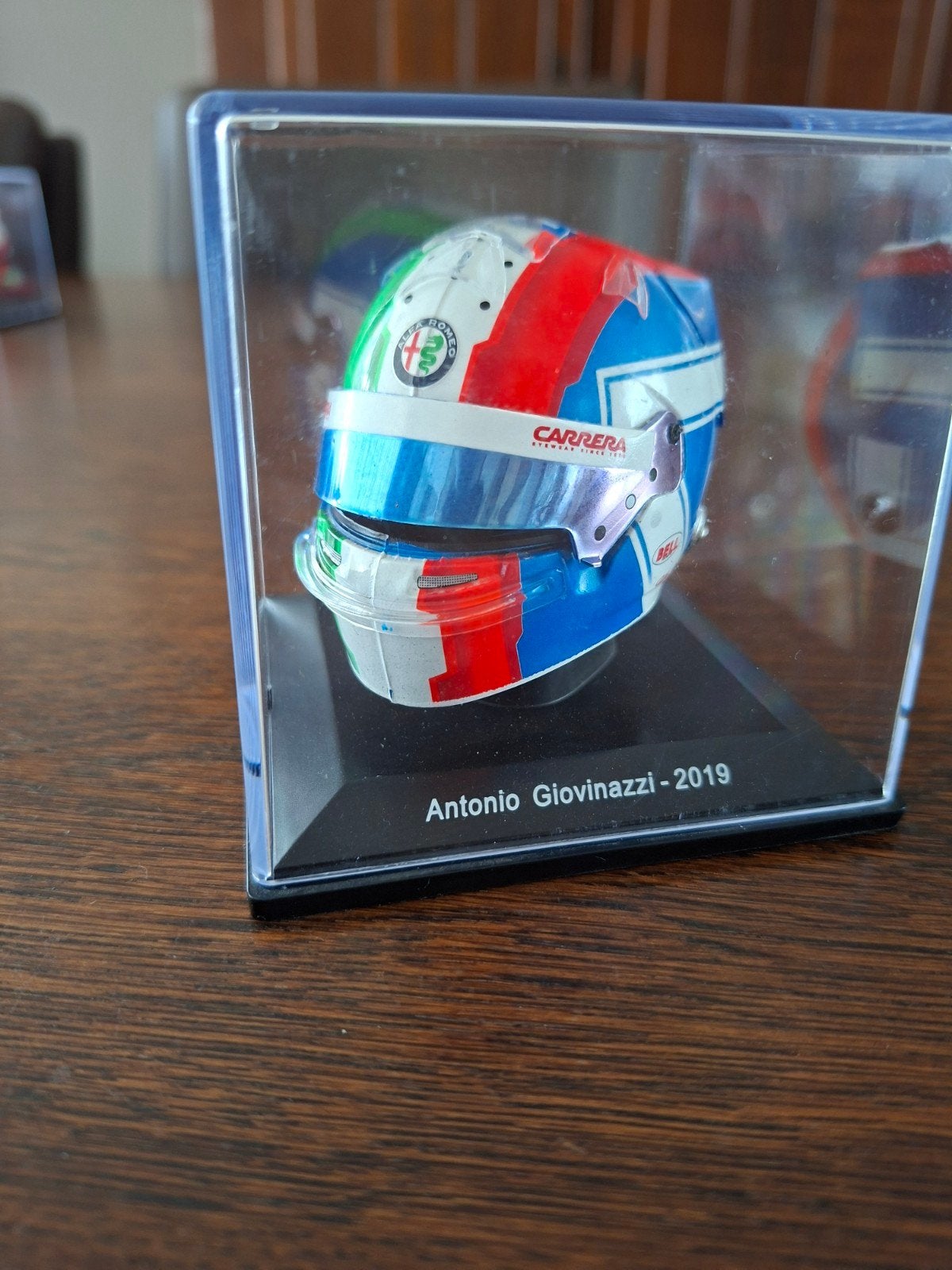 Miniatuur Formule 1 Helm Antonio Giovinazzi 2019, Ophalen, Zo goed als nieuw, Formule 1