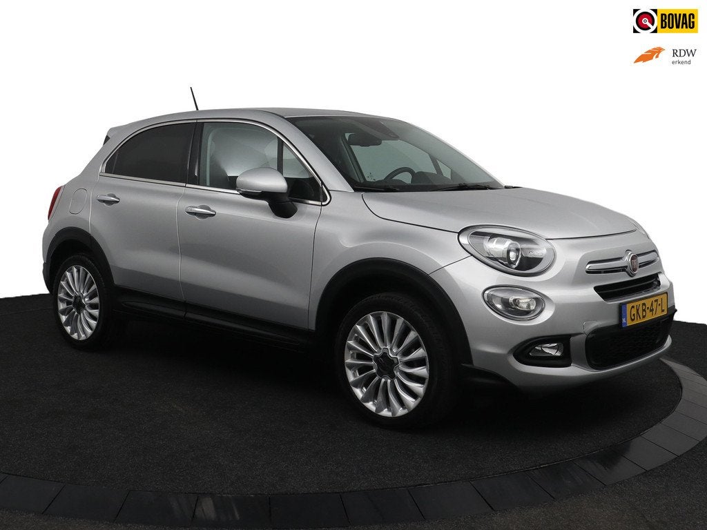 Fiat 500 X 1.4 Turbo MultiAir Lounge I AUTOMAAT, Gebruikt, 4 cilinders, 600 kg, 1368 cc
