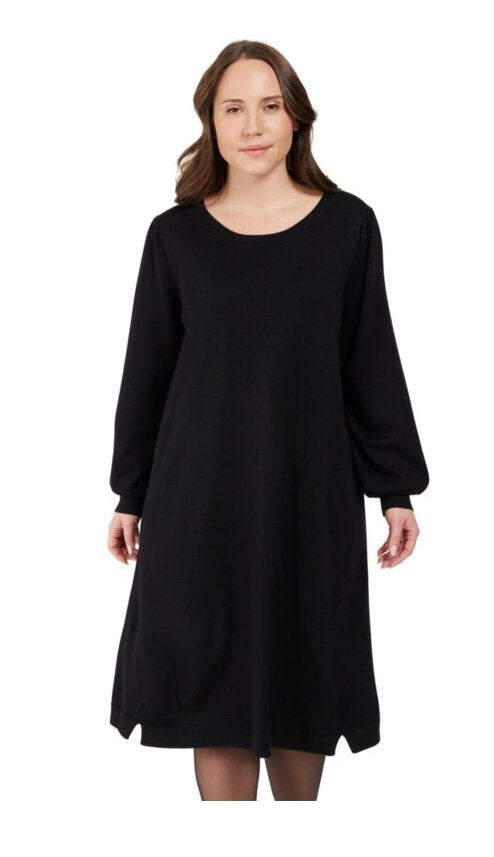 Licht gebreide zwarte jurk van Ciso, mtXL (48-50) kan tot 52, Kleding | Dames, Ophalen, Ciso, Zo goed als nieuw, Jurk