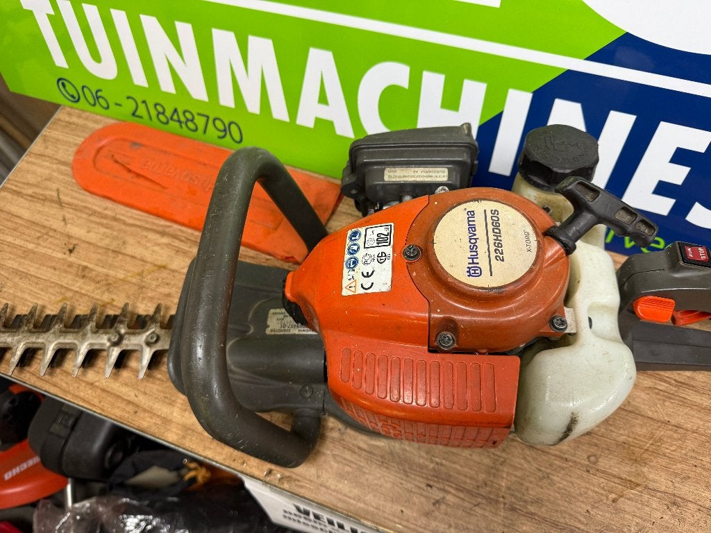 heggenschaar husqvarna profesioneel nagekeken en scherp, Ophalen of Verzenden, Zo goed als nieuw, Elektrisch, Husqvarna