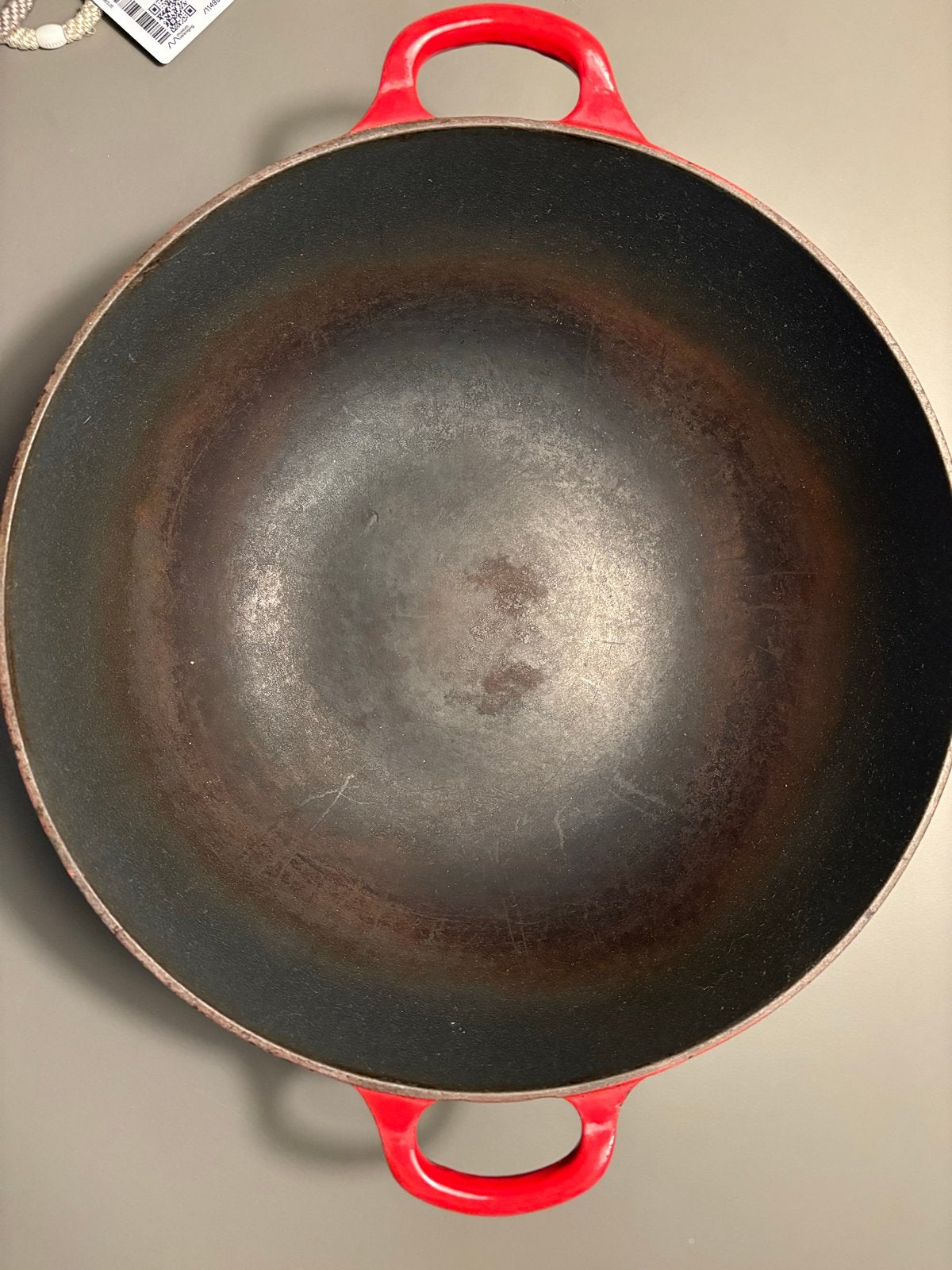 Le Creuset Gietijzeren braadpan, Huis en Inrichting, Ophalen, Gebruikt, Gietijzer, Le Creuset