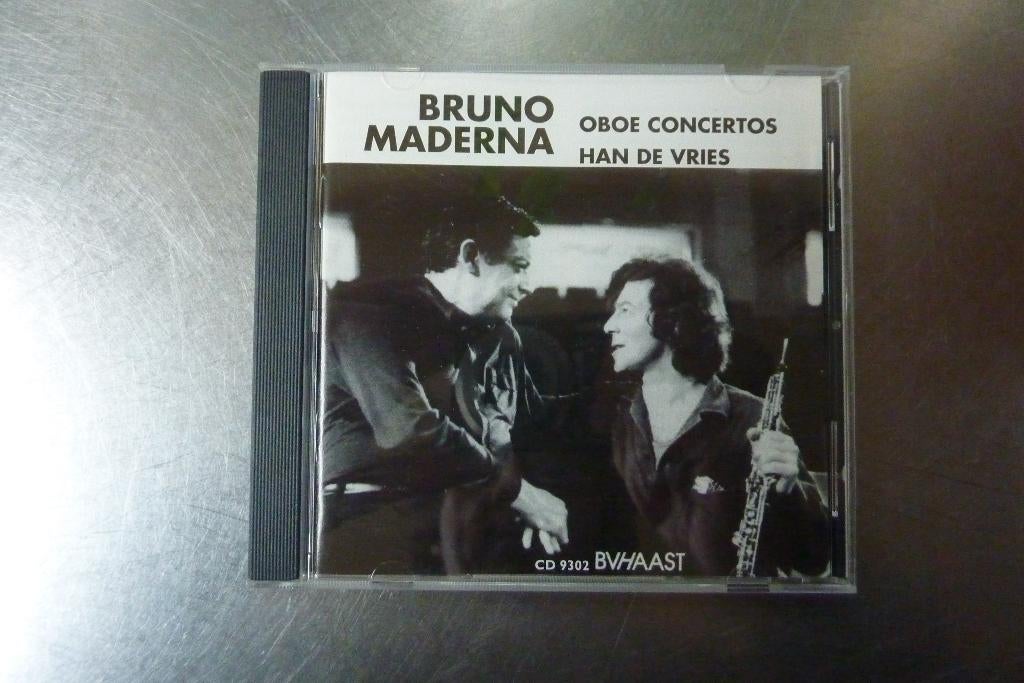 Bruno Maderna – Oboe Concertos (Han de Vries), Ophalen of Verzenden, Modernisme tot heden, Zo goed als nieuw, Overige typen