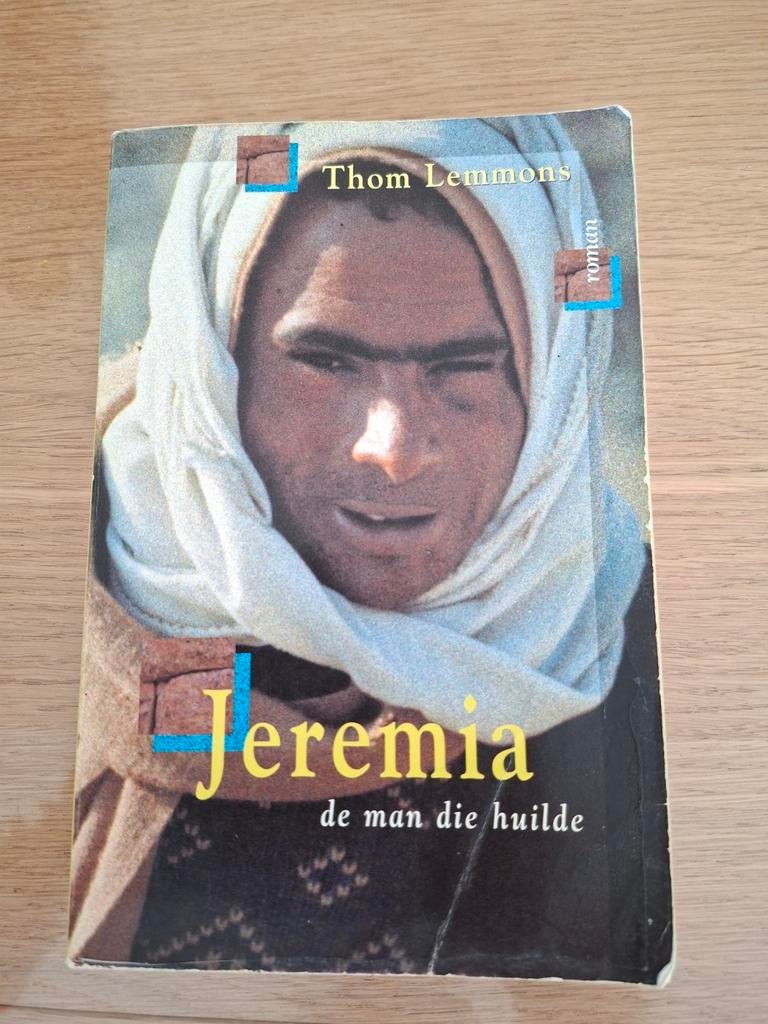 Jeremia: De man die huilde - Thom Lemmons (Roman), Boeken, Ophalen of Verzenden, Zo goed als nieuw, Thom Lemmons, Nederland