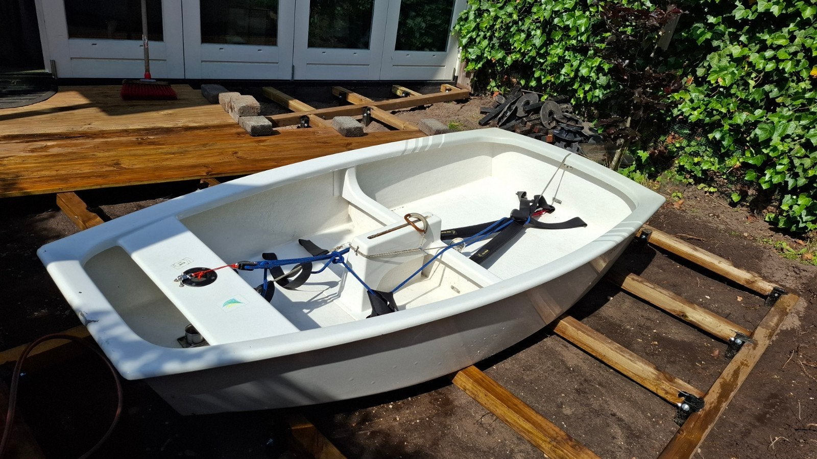 Optimist zeilboot - Wedstrijd uitvoering (Winner type), Watersport en Boten, Open zeilboten, Gebruikt, Winner, Optimist, Ophalen