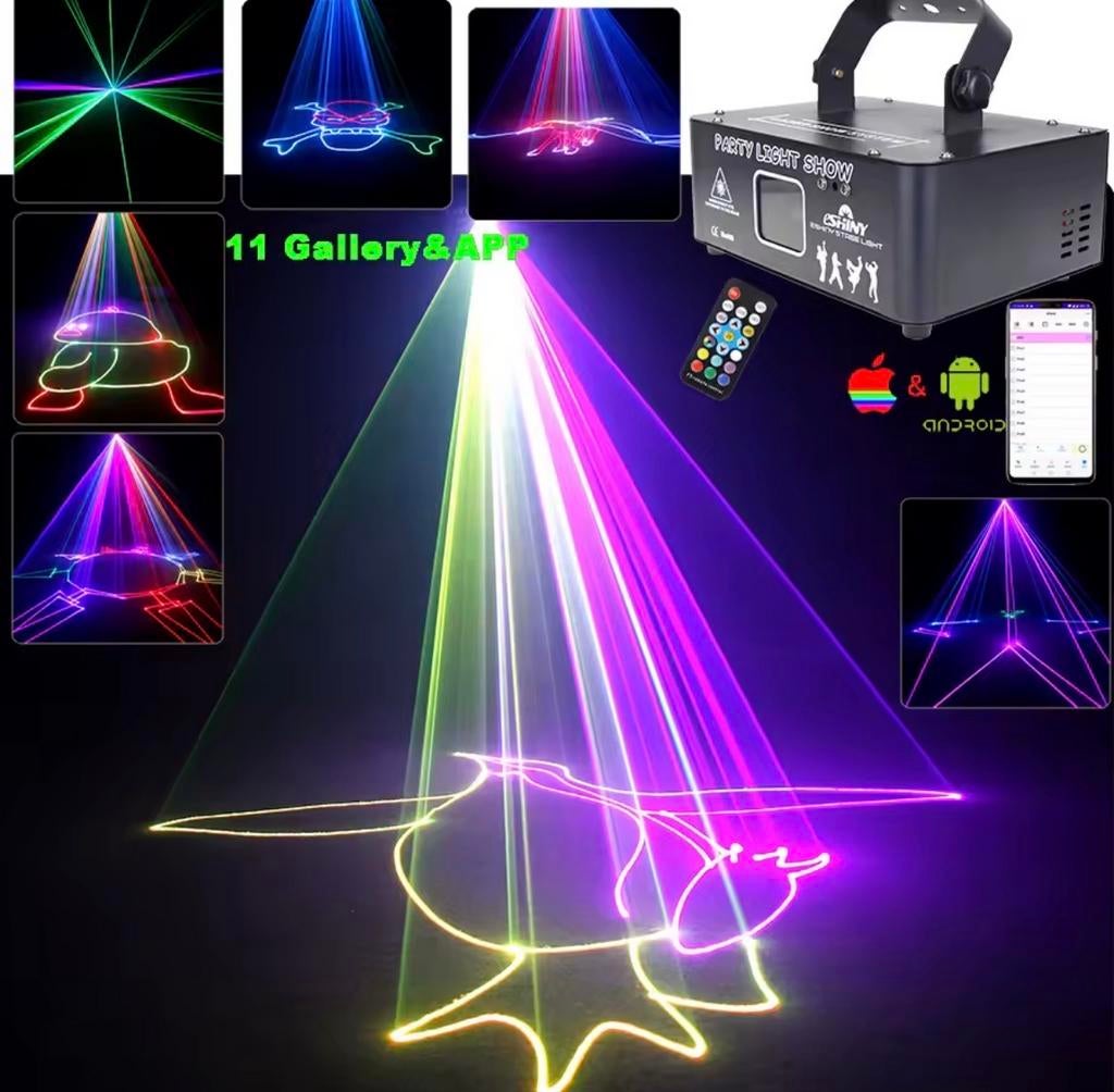 Supergave Laser met Animaties - Nieuw in de doos, EShiny, Nieuw, Ophalen of Verzenden, Laser