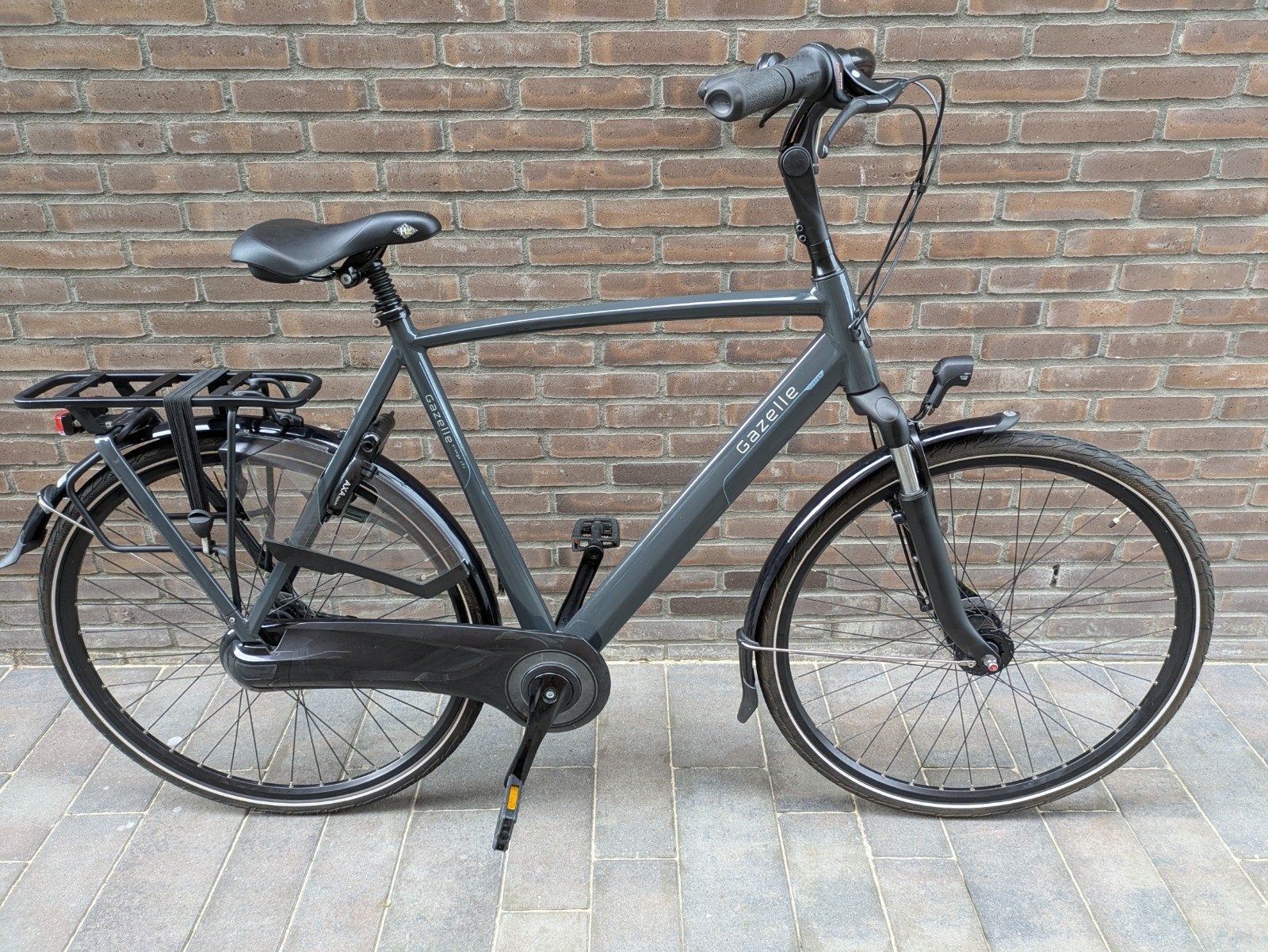 ALS NIEUW Gazelle Orange C7+ 2023 heren 61cm 7 versnellingen, Fietsen en Brommers, Ophalen, Versnellingen, Zo goed als nieuw, 61 tot 65 cm
