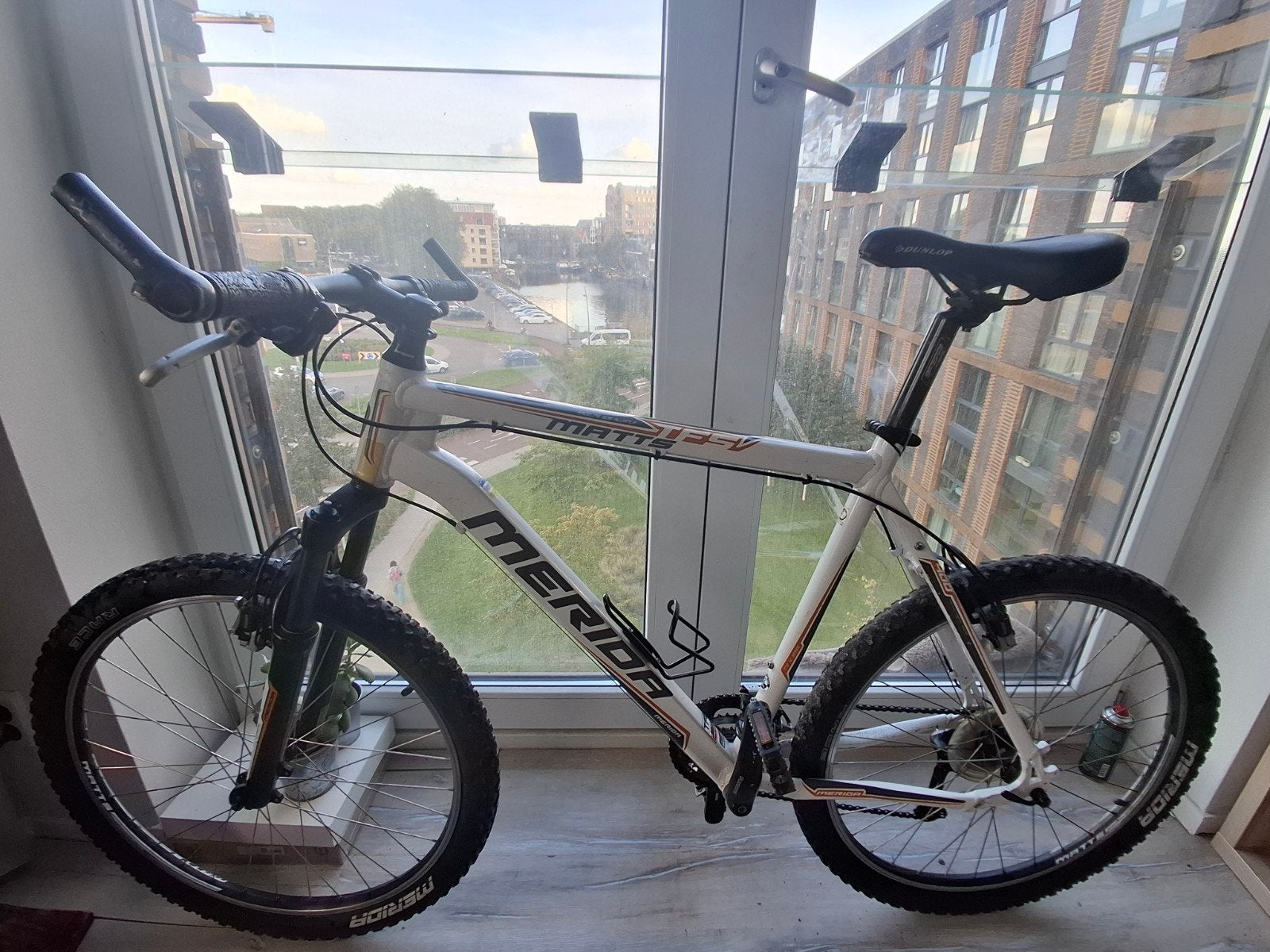 Merida Matts TFS 100 Mountainbike - Wit/Zwart, Fietsen en Brommers, Hardtail, Heren, Merida, Ophalen of Verzenden