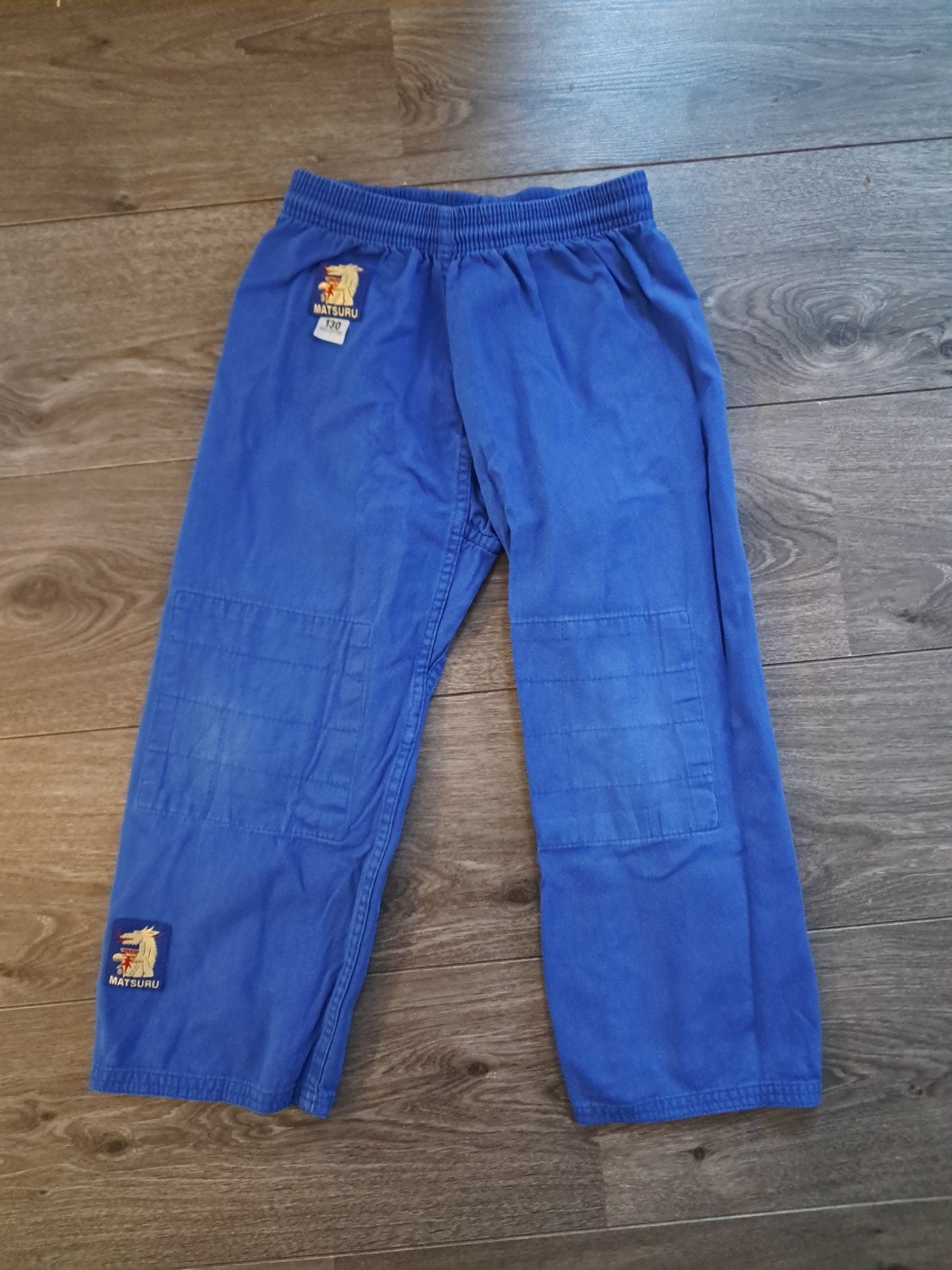 Blauw Matsuru Judo Pak - Maat 130, Ophalen, Gebruikt, Judo, Vechtsportpak