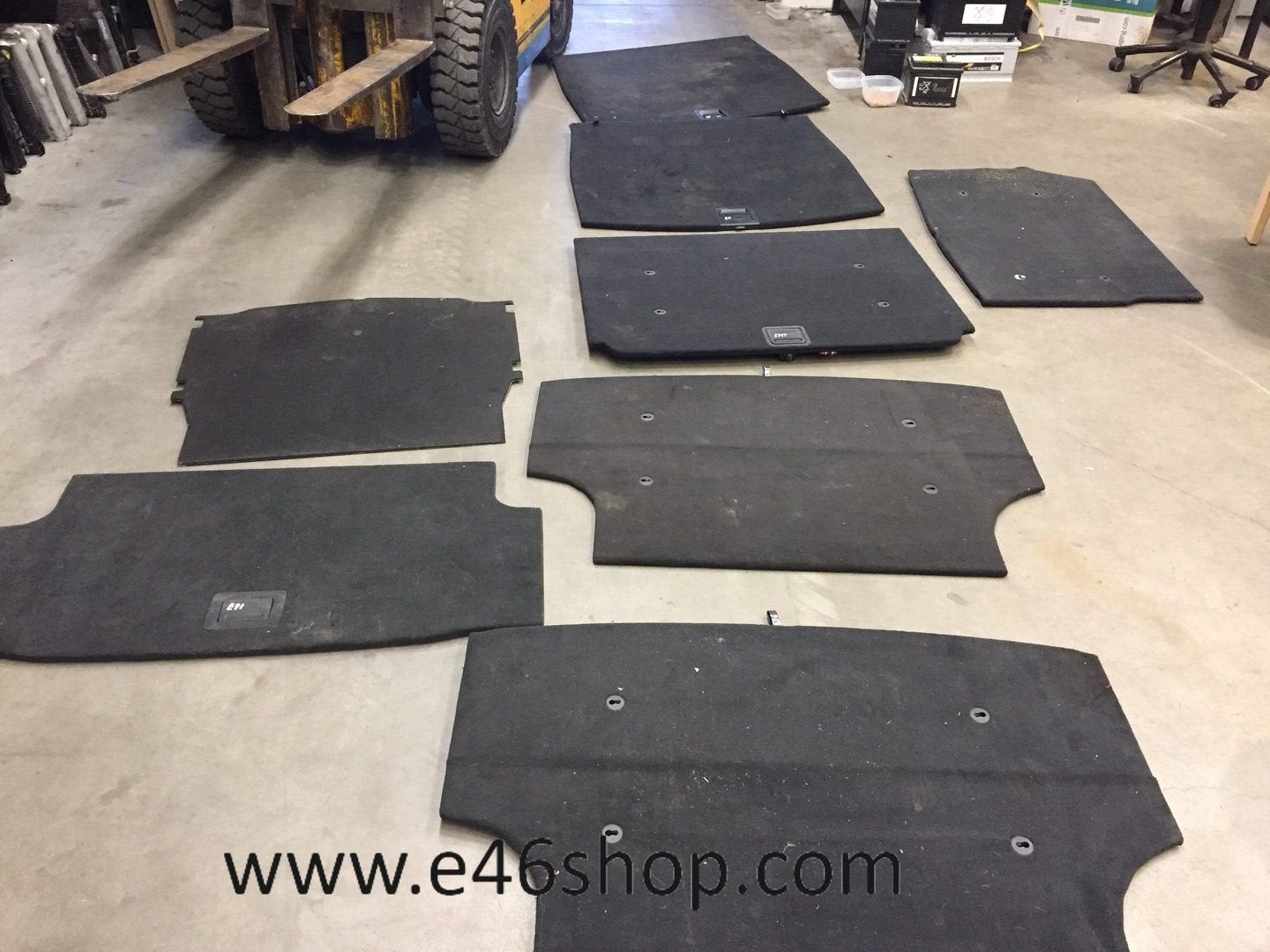 Kofferbak afdekplaat mat BMW E36 E39 E46 E90 E87 E60 E61 X3, Auto-onderdelen, Interieur en Bekleding, Ophalen, Gebruikt, -, -