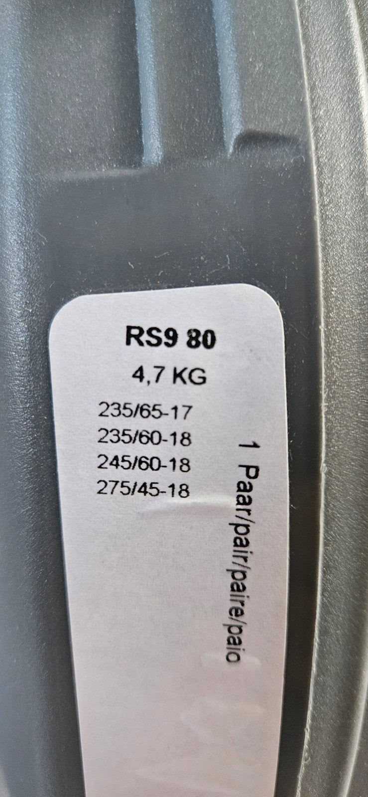 nieuwe verzegelde pewag servo 9 rs9 80 sneeuwkettingen, Auto diversen, Ophalen of Verzenden, Nieuw