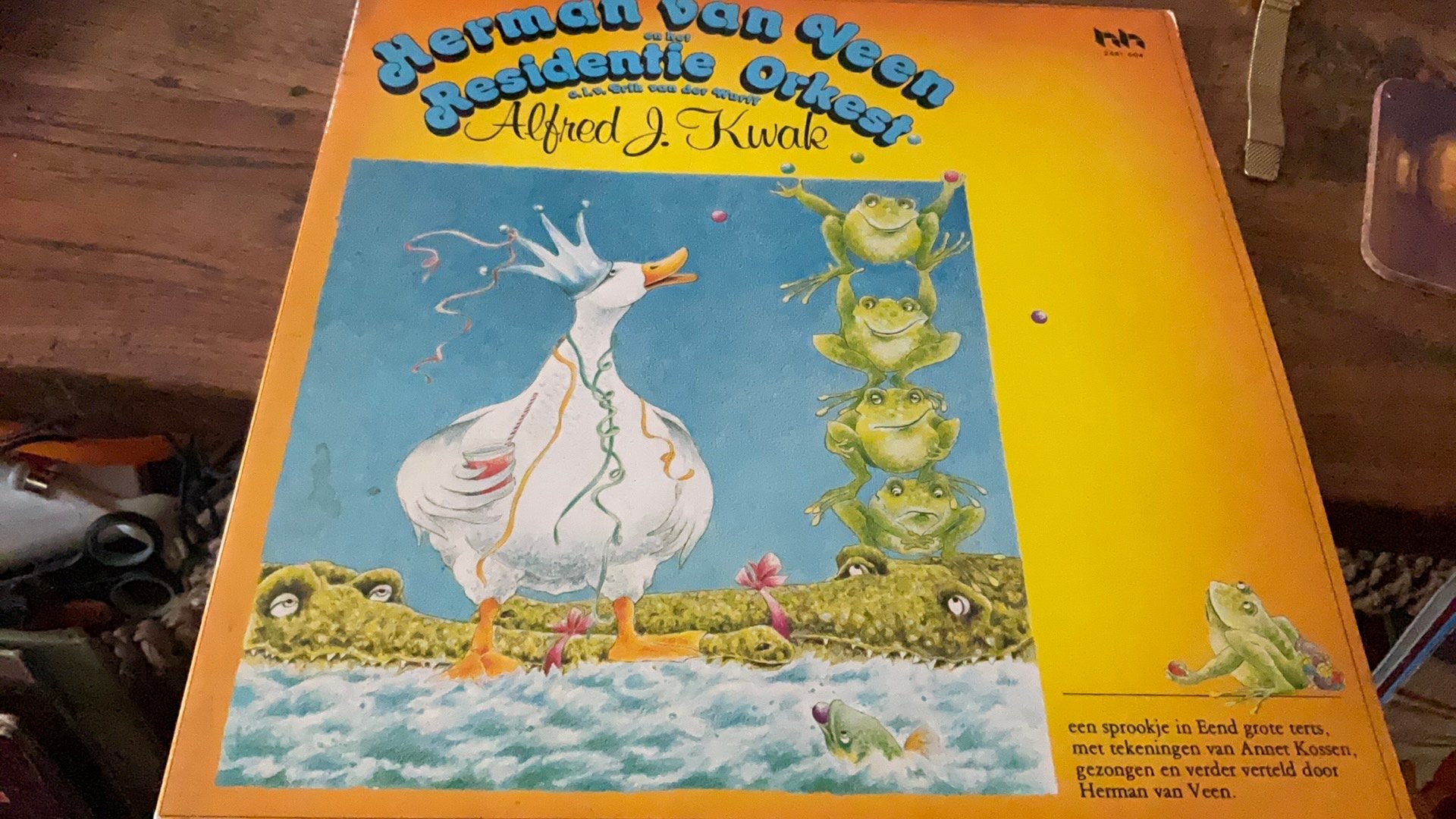 Herman van Veen. Alfred J.Kwak, Ophalen of Verzenden, Zo goed als nieuw, LP