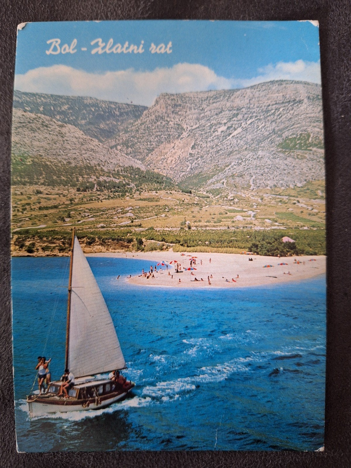 Kroatië - Bol - Zlatni rat, Ophalen of Verzenden, Gelopen, Overig Europa