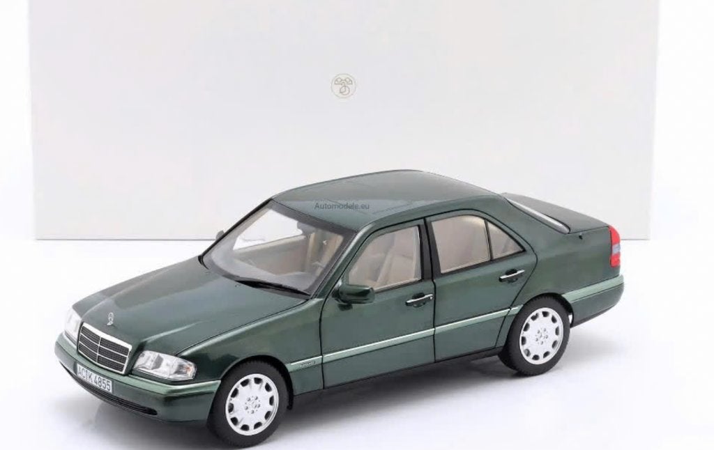 Mercedes Benz C-Class 1993 Groen schaal 1/18 NOREV R. 183372, Verzenden, Nieuw, Auto, Norev