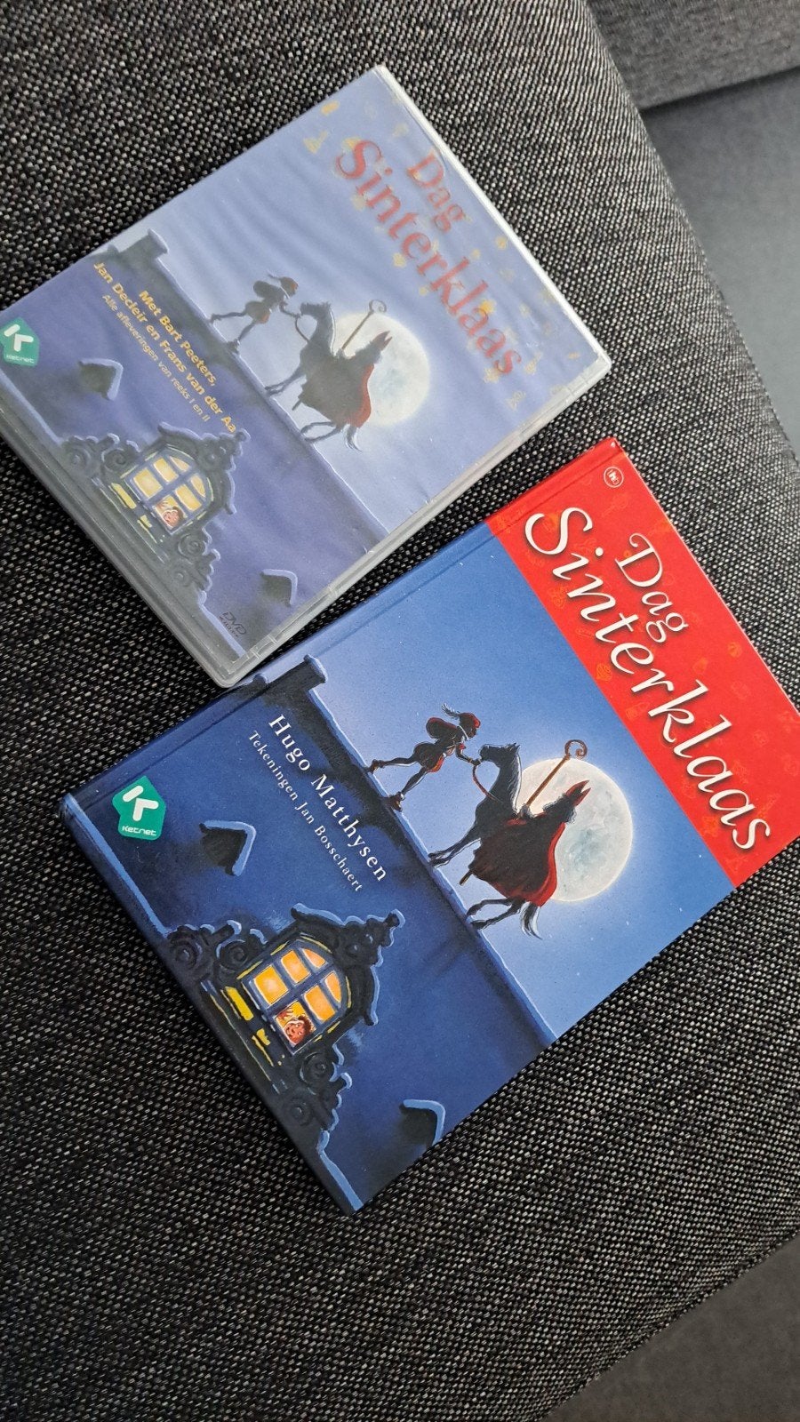 Dag Sinterklaas met Bart Peeters dvd en boek, Alle leeftijden, Ophalen of Verzenden, Zo goed als nieuw, Nederlandstalig