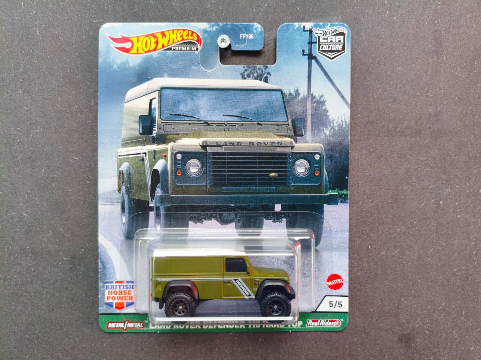 Hot Wheels Land Rover Defender 110 Hard Top, Hobby en Vrije tijd, Modelauto's | Overige schalen, Ophalen of Verzenden, Nieuw, Auto