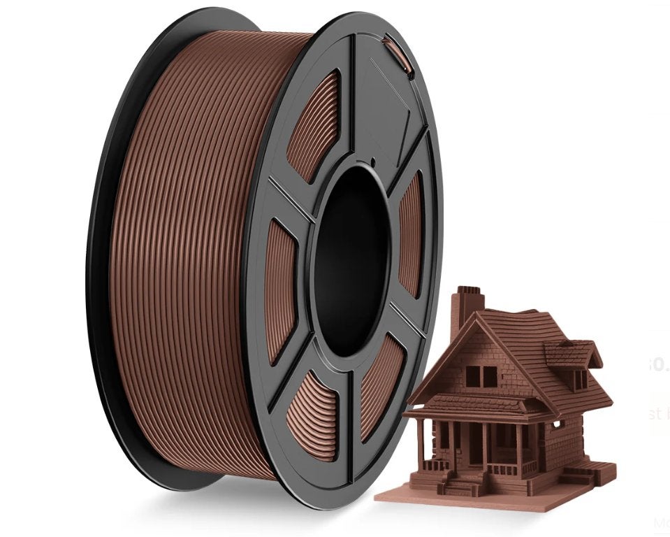 Jayo PLA Filament Matte Chocolate Bruin 1,75 mm – 1,1 kg, Computers en Software, Ophalen of Verzenden, Nieuw