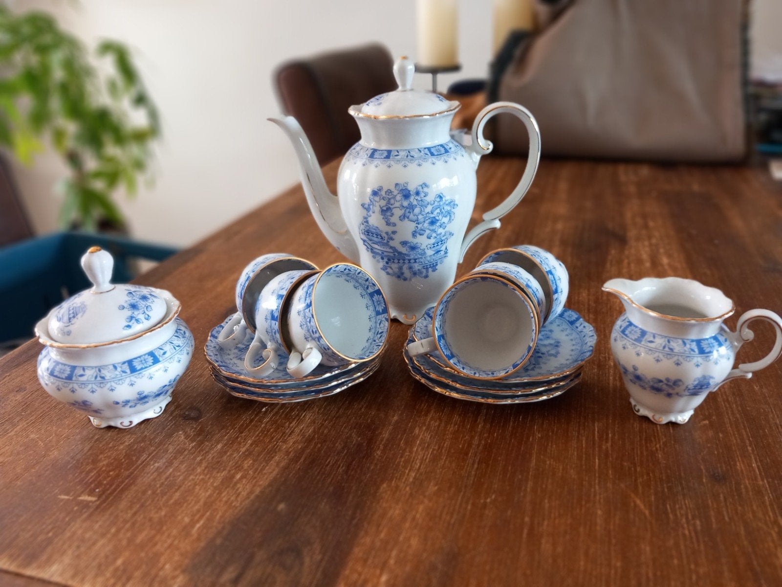 Antiek koffieservies 'Theresia' van Altmann & Kühne, Ophalen