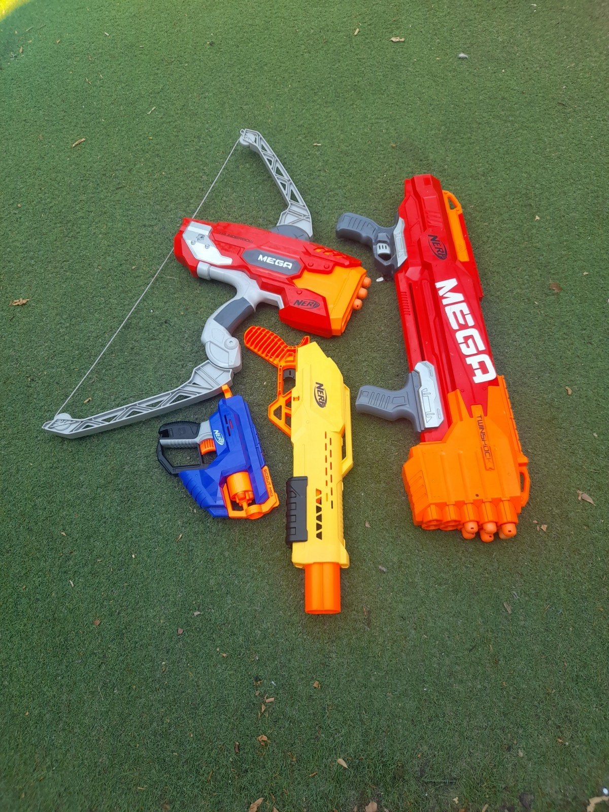 Nerf Mega Twinshock Blaster en andere Nerf Guns, Ophalen of Verzenden, Jongen of Meisje