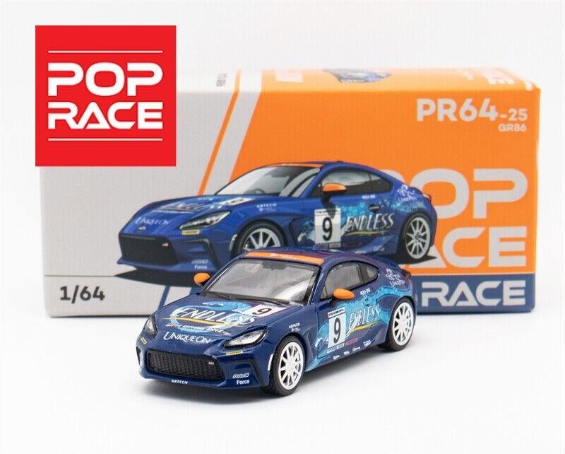 Toyota GR86 van Pop Race 1/64 Endless nr. 9, Ophalen of Verzenden, Nieuw, Auto