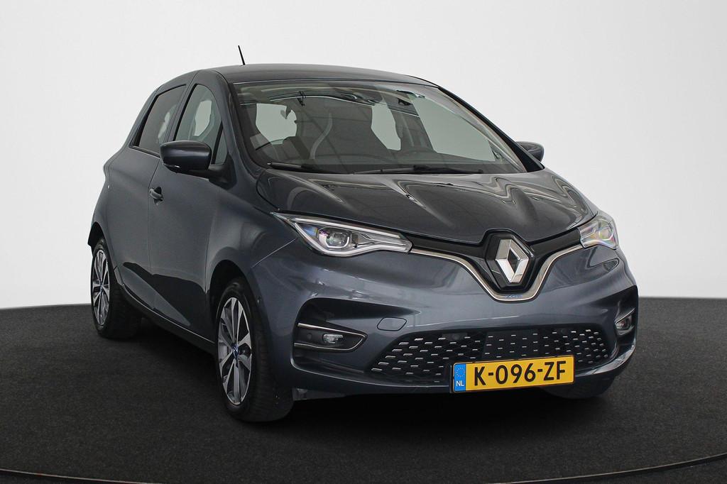 Renault ZOE R135 Intens 52 kWh Koop Accu SOH 95% Achteruitri, Auto's, Renault, 136 pk, Gebruikt, Zwart, Origineel Nederlands