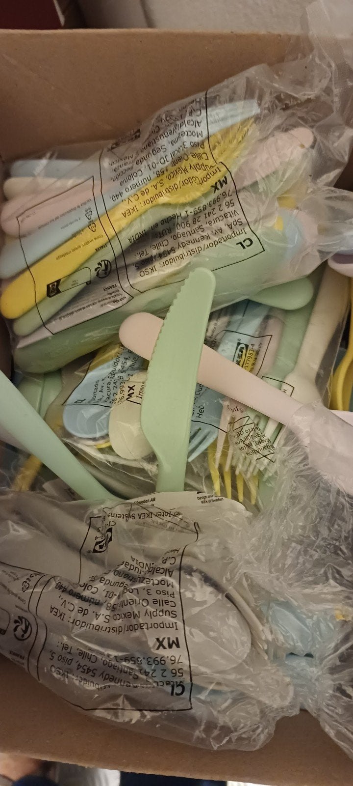 Ikea bestek nieuw, Ophalen of Verzenden, Nieuw, Kunststof, Los bestek