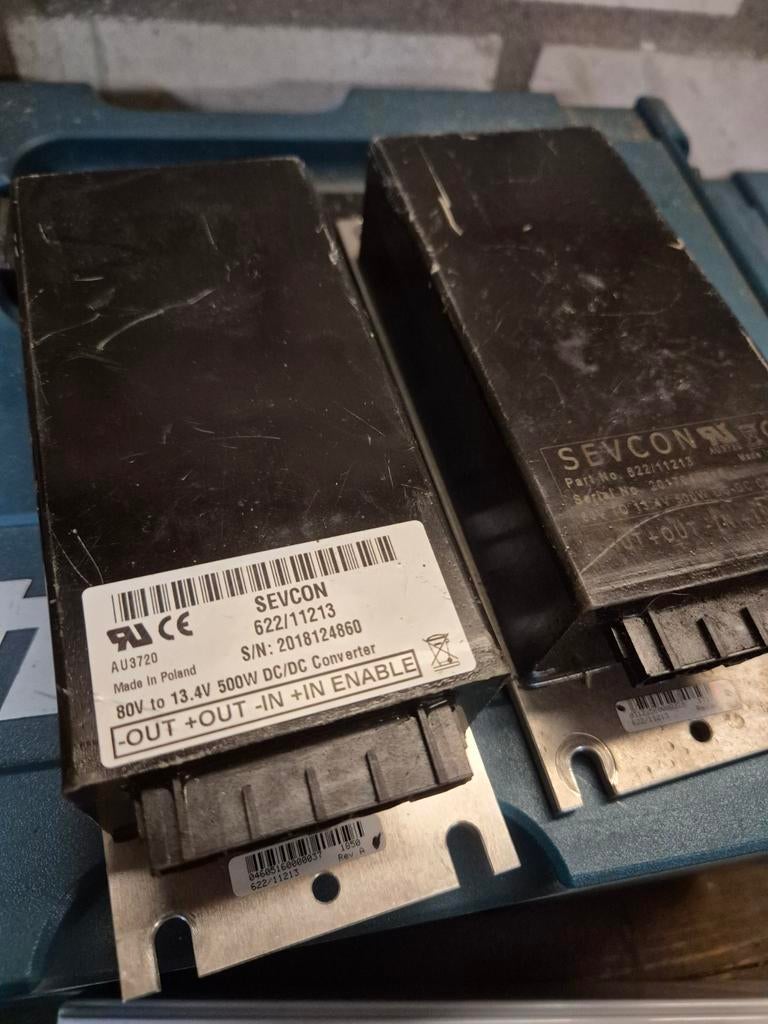 Sevcon DC-DC omvormer 80V naar 12v 13.4V 500W, Ophalen of Verzenden, Nieuw