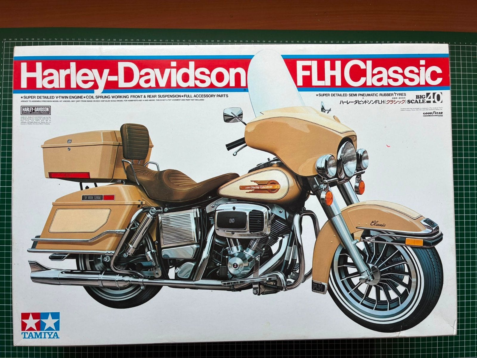 Tamiya Harley Davidson FLH Classic Big Scale 1/6 Modelbouw, Nieuw, Ophalen of Verzenden, Tamiya, Groter dan 1:32