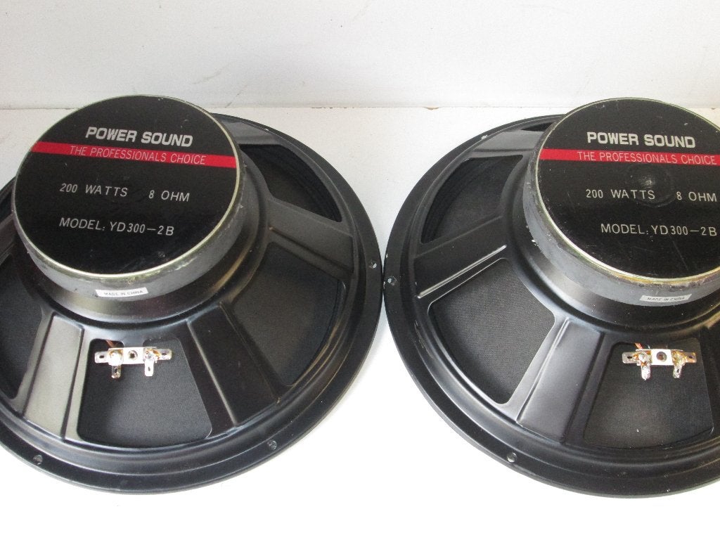 Luidspreker set 12" 30 cm, Audio, Tv en Foto, Subwoofer, Nieuw, Ophalen of Verzenden, 150 watt of meer